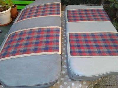 rénovation siège 4L renault