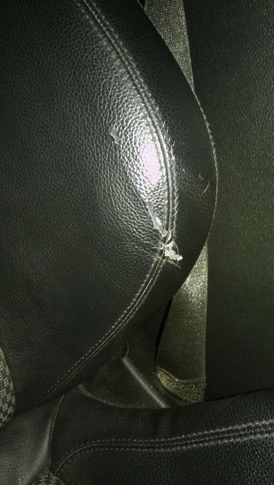 Siège bacquet simili cuir