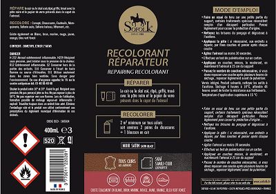 canape cuir craqué et decoloré