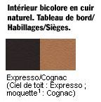 canape cuir craqué et decoloré