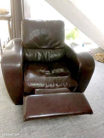 Rénover fauteuil cuir de marque leggett and platt