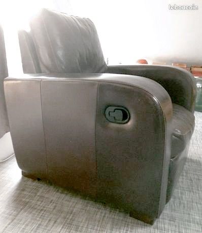 Rénover fauteuil cuir de marque leggett and platt