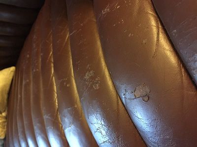 Cuir qui pèle après rénovation