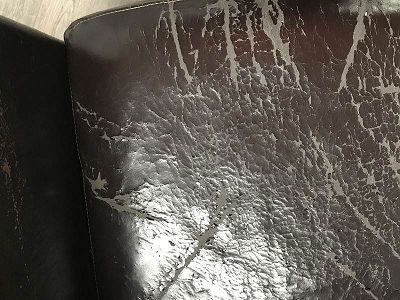 Réparation fauteuil skaï