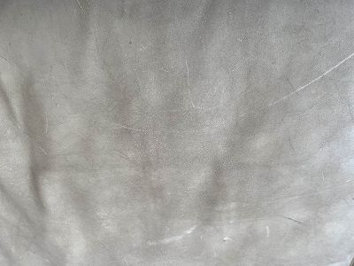 Canapé en cuir blanc