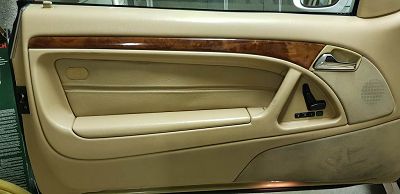 Rénovation panneau porte Mercedes