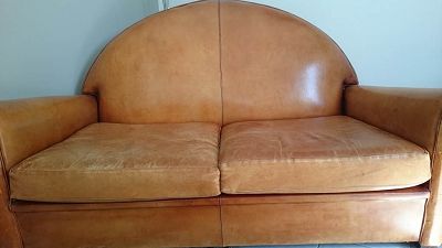 Rénovation canapé club cuir