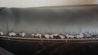 Déchirure canapé Skaï