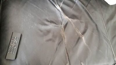 Siege de canapé cuir froissé