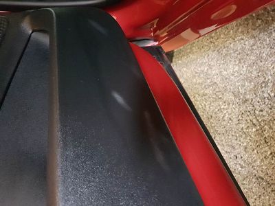 Recoloration portière 208 GTI