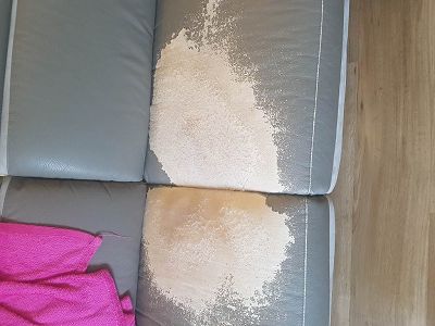 Réparation simili cuir grande surface