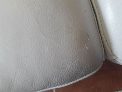 canapé stressless blanc pèle