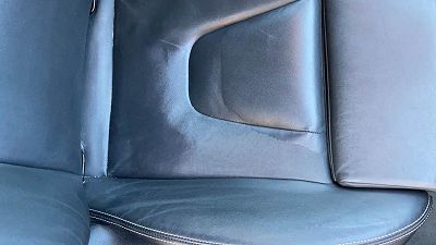 Rénovation siège cuir cartonné suite séchage trop rapide