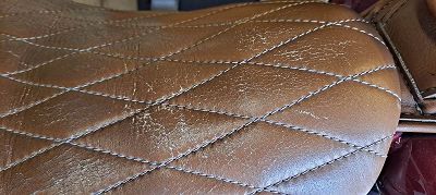 Reteinter une selle moto