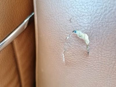 Rénovation de mes sièges skai (simili cuir) dans une Renault 16 1976