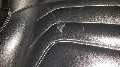 réfection  siège ds5 avant gauche