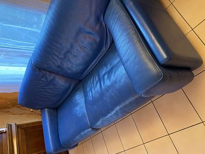 Changer couleur canapé Roche Bobois bleu