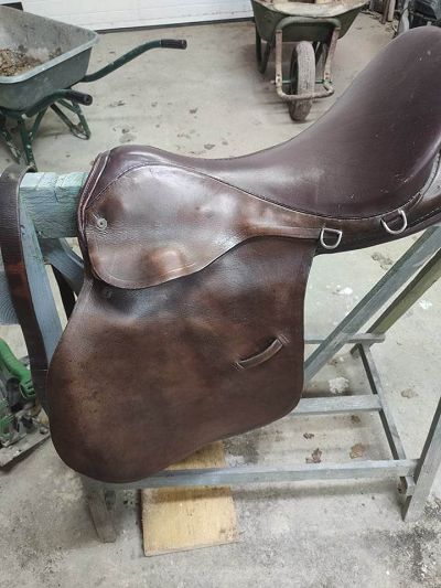 Restauration d'une selle