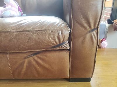 Trace brûlure canape