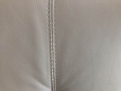 Cuir décoloré canapé