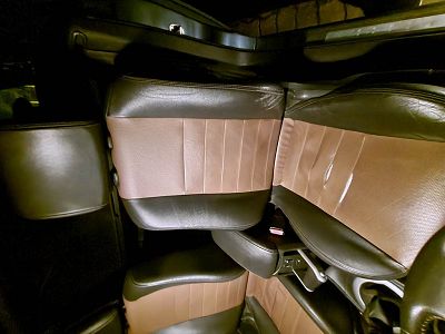 Siege auto cuir Megane 2cc