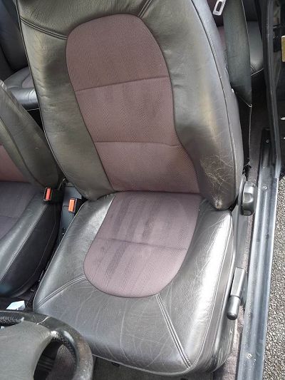 Sièges cuir/tissus protection du tissus