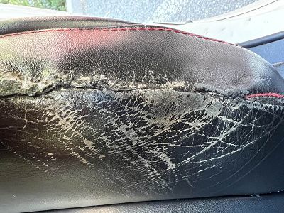 Réparer un cuir déchiré sur la couture ?