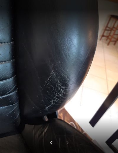 2ème rénovation de mes sièges de voiture en cuir noir