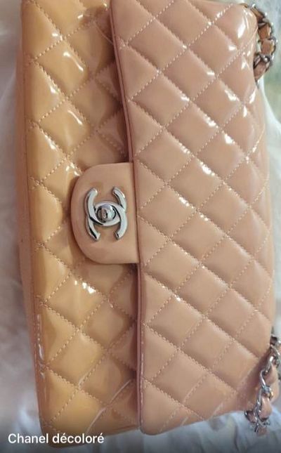 Sac Chanel décoloré