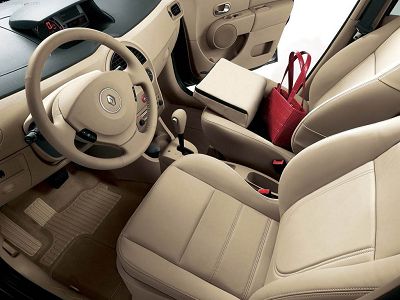 Rénovation siège auto Renault MODUS  couleur beige