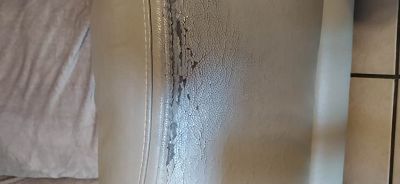 Canapé de relaxation très abimé