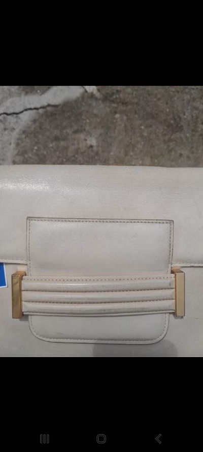 Cuir sac Yves St Laurent craquelé