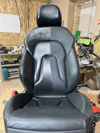 Cuir collant après pigmentation