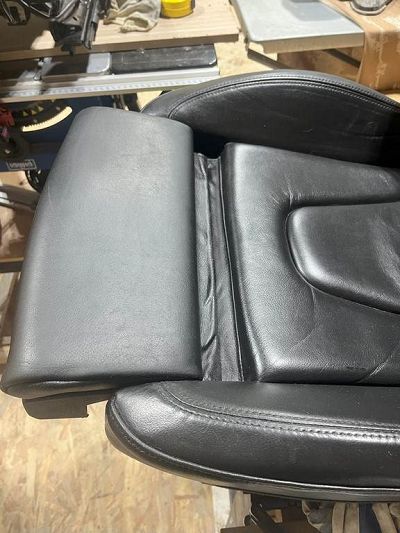 Cuir collant après pigmentation