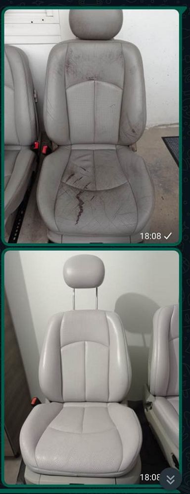 Rénovation sièges cuir mercedes classe e