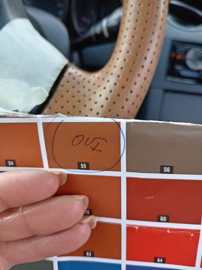 Mauvaise couluer recolorant pigmentaire / facture F711631