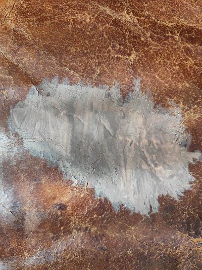 Finitions après reparation d'une déchirures