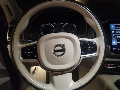 Rénovation volant cuir beige Volvo XC90