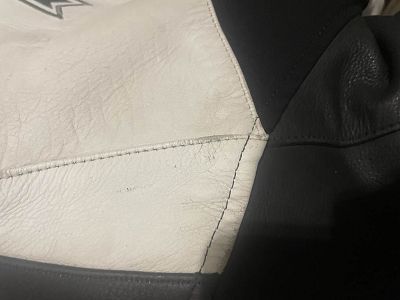 Protection blouson moto en cuir