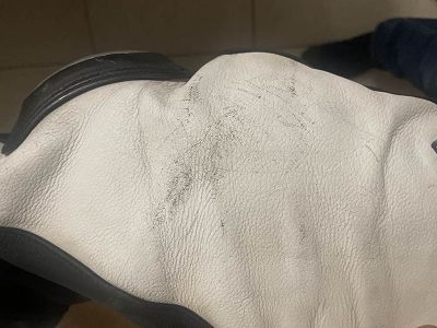 Protection blouson moto en cuir