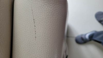 Informations produits pour réparations de craquelures sur du cuir