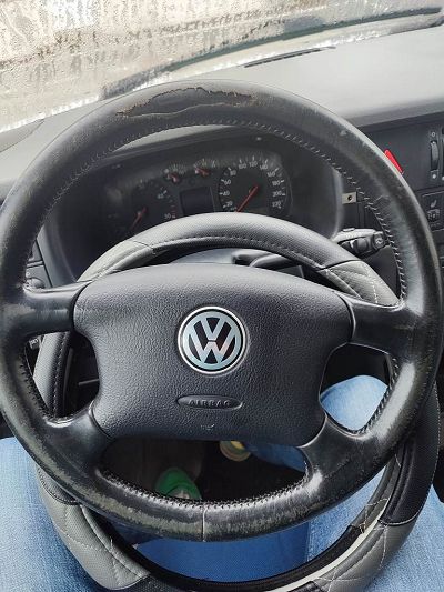 Réparation volant cuir