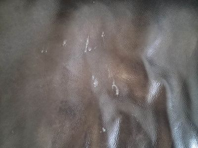 Tâches sur canapé et fauteuil en cuir