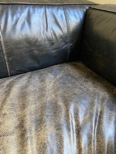 rénovation canapé deux tons (espresso)