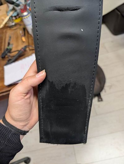 Pâte réparatrice effet brillant