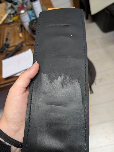 Pâte réparatrice effet brillant