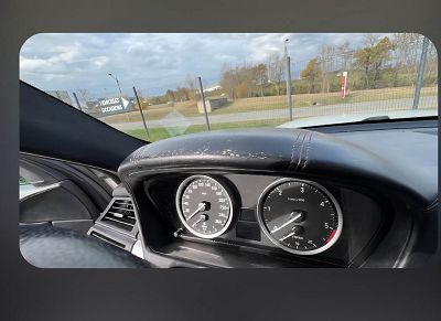 Tableau de bord cuir