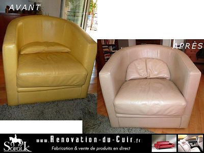 Tutoriel rénovation salon cuir