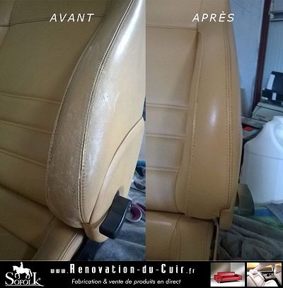 Tutoriel rénovation sièges auto cuir