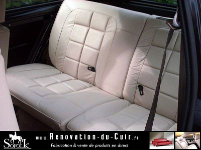 Tutoriel rénovation sièges auto cuir